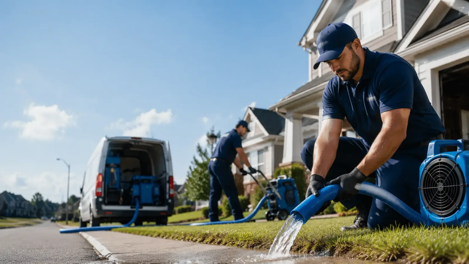 Flood Damage Restoration in Saint Paul, IN